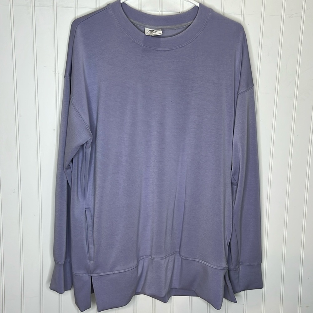 Sage Collectiontive Oversized Sweatshirt Size Medium